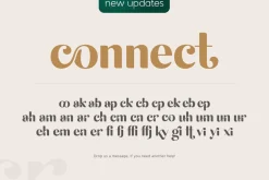 michael - beauty ligature font