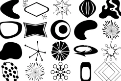Mid Century Designs AI EPS PNG
