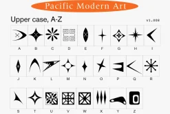 Mid-Century Modern Ornaments Font