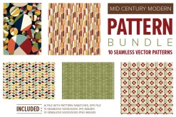 MID CENTURY MODERN Pattern Bundle