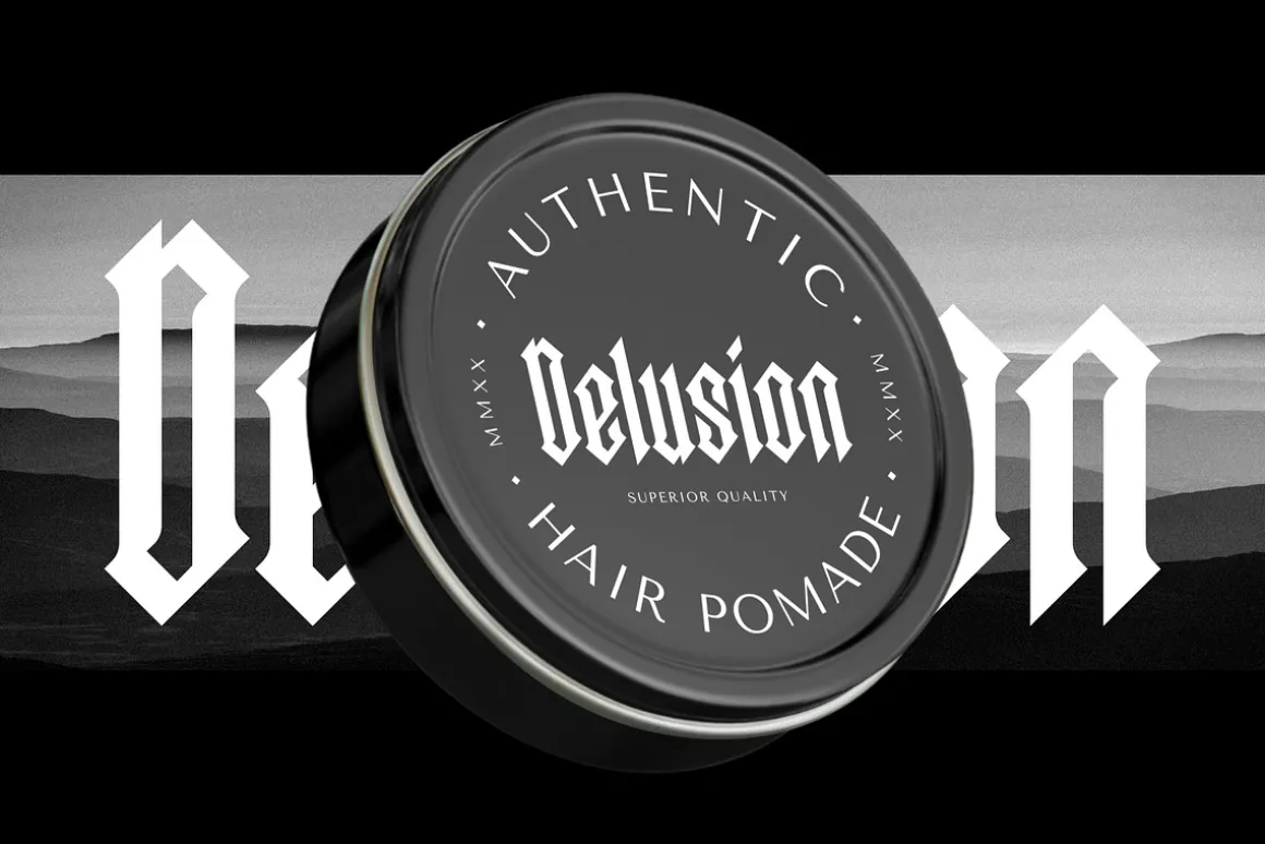 Midnight Blackletter Display Font