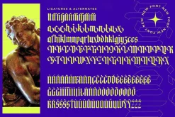 Midnights Kings Blackletter Serif