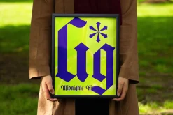 Midnights Kings Blackletter Serif