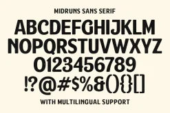 Midruns Font Duo