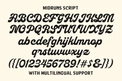 Midruns Font Duo