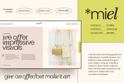 MIEL / Services and Pricing Guide