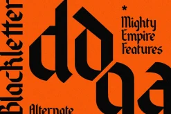 Mighty Empire - Modern Blackletter