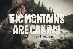 Mighty Mountain Font