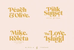 Mikela - Gorgeous Typefaces