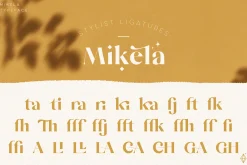 Mikela - Gorgeous Typefaces