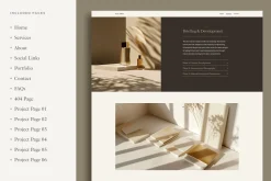 Miles Squarespace 7.1 Website Theme