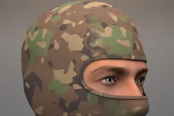Military Balaclava mask Woodland