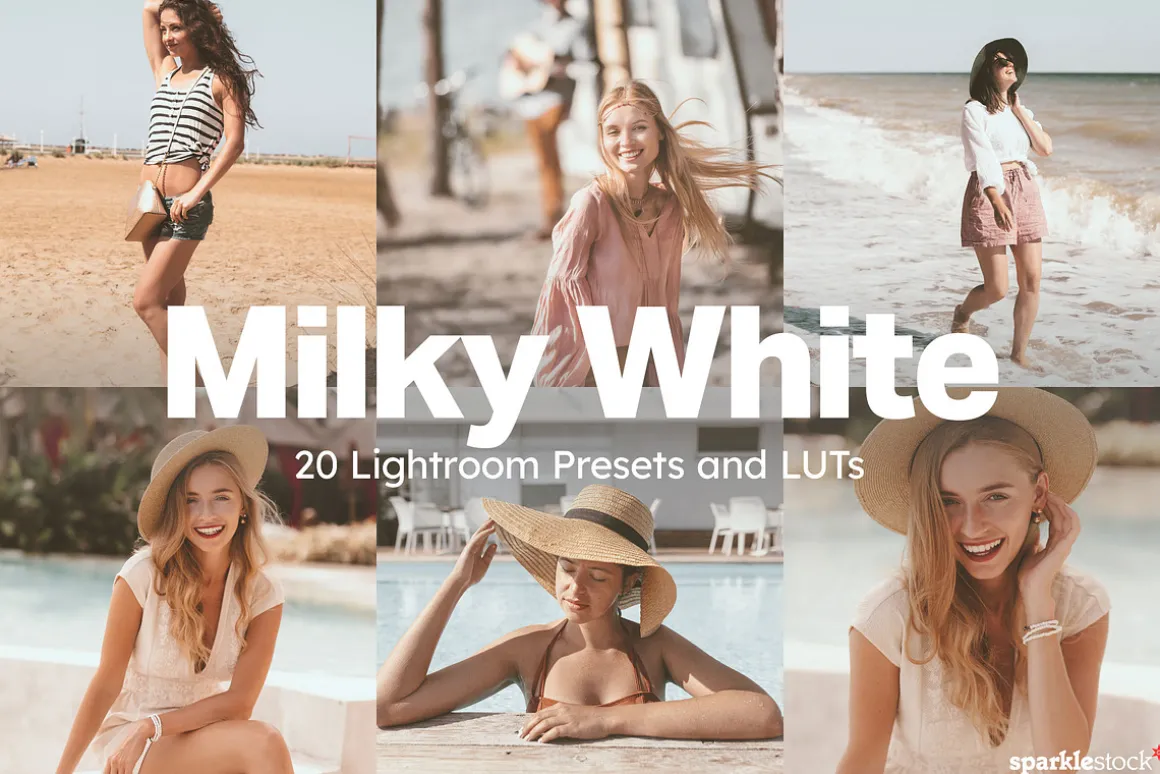 20 Milky White Lightroom Presets LUT