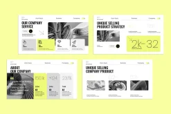 Minimal Pitch-Deck Presentation