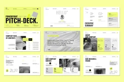 Minimal Pitch-Deck Presentation