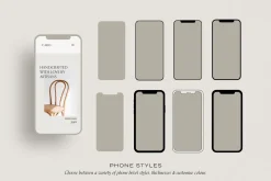 Minimal Website Mockup Scene Creator