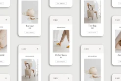 Minimal Website Mockup Scene Creator