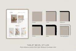 Minimal Website Mockup Scene Creator