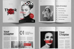 Minimal And Creative Book Layout