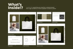 Minimal Brand Guidelines Sheet