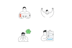 42 Minimal Business Illustrations