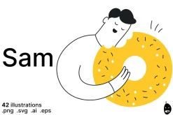 42 Minimal Business Illustrations