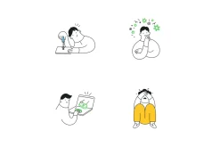 42 Minimal Business Illustrations
