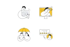 42 Minimal Business Illustrations