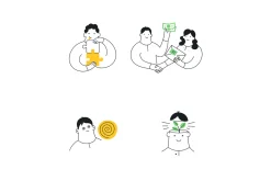 42 Minimal Business Illustrations