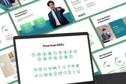Minimal Green Powerpoint Template