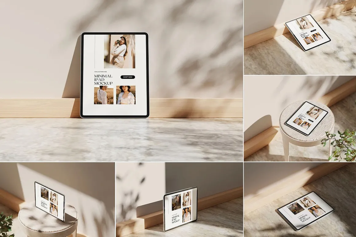Minimal iPad Mockup