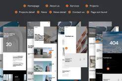 Minimalist Architecture Website