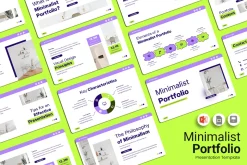 Minimalist Portfolio - PowerPoint