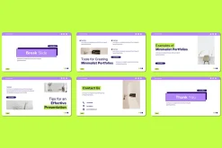 Minimalist Portfolio - PowerPoint