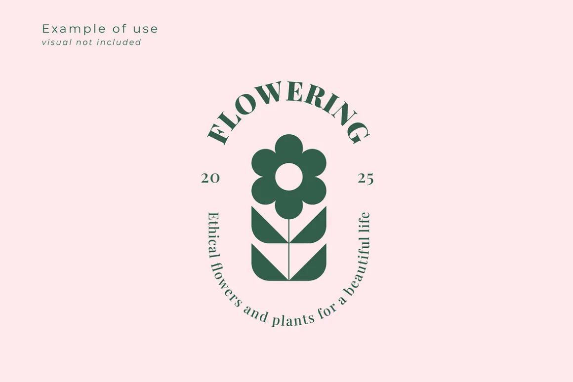 Minimalist Botanical Logos
