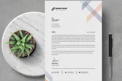 Minimalist Letterhead