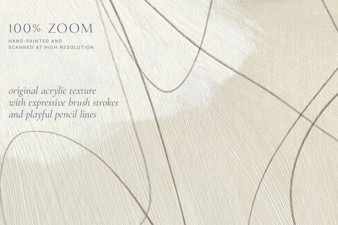 Minimalist Pencil Line & Backgrounds