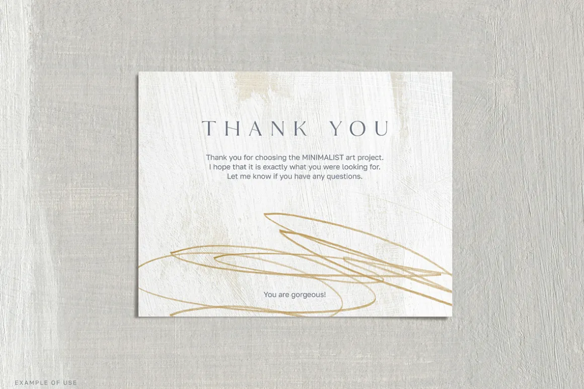 Minimalist Pencil Line & Backgrounds