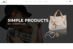 Minimalist Shopify Theme – Sa