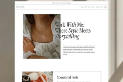 Minimalist WordPress Blog Template