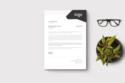 Minimal Letterhead Template