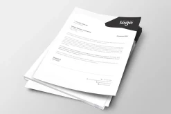 Minimal Letterhead Template
