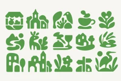 Minimal Nature Illustration Set