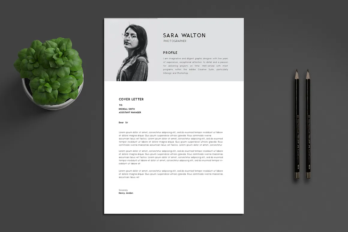 Minimal Resume Template