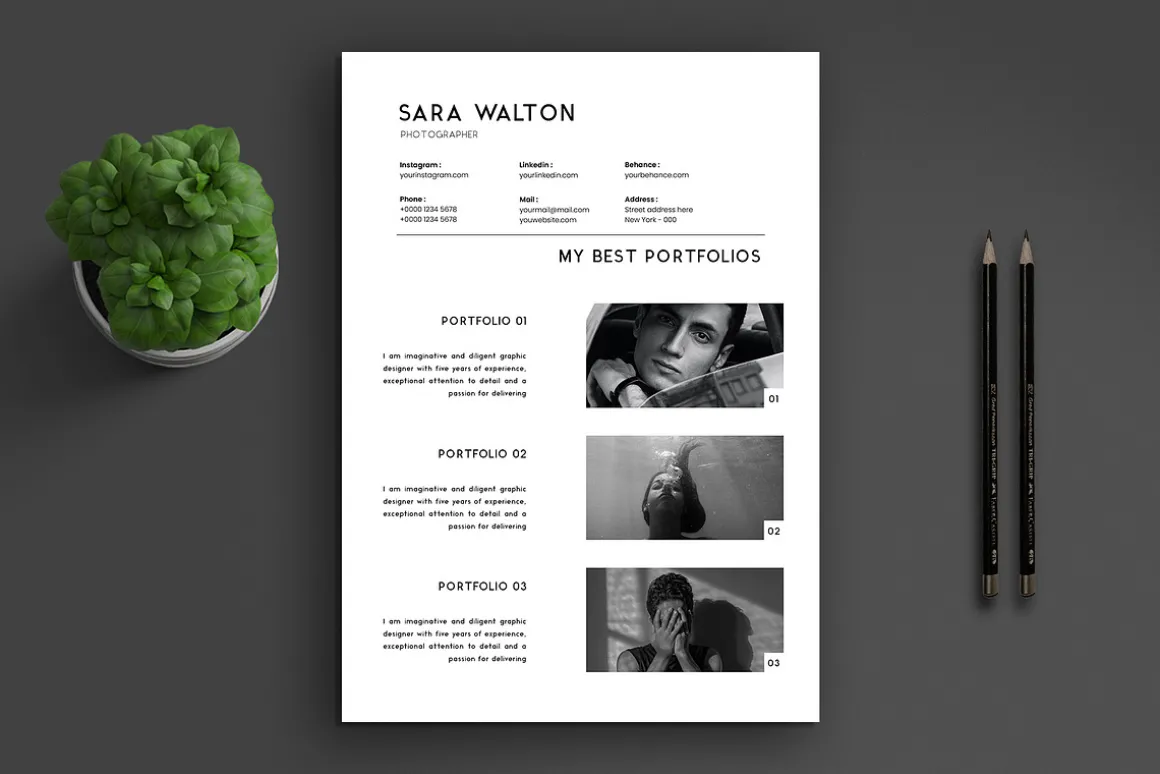 Minimal Resume Template