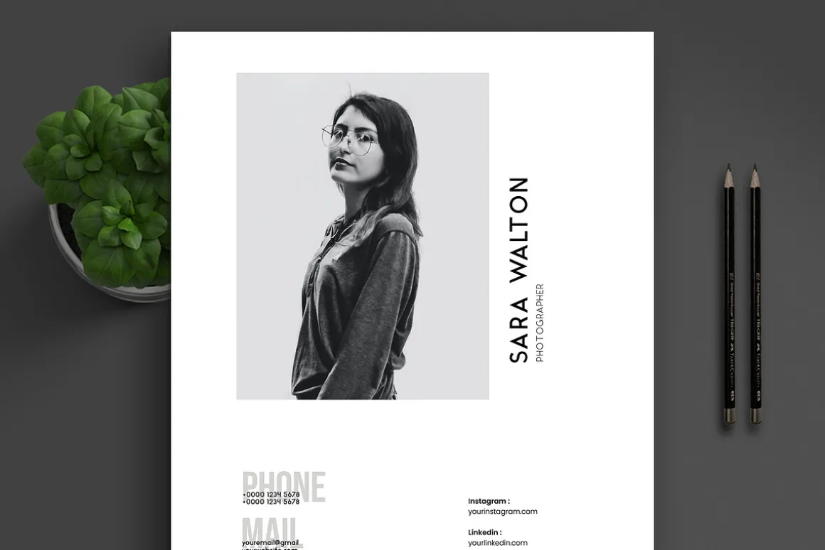 Minimal Resume Template
