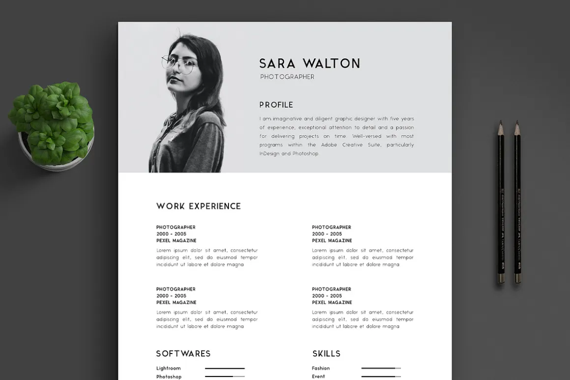 Minimal Resume Template