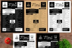 Minimal Vector Restaurant Template