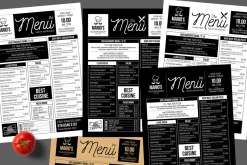 Minimal Vector Restaurant Template