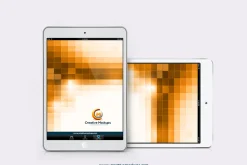 Mini Pad Mockup Template